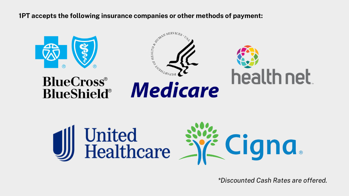 Use The FOLLOWING INSURANCES or pay a discounted Cash Rate...
